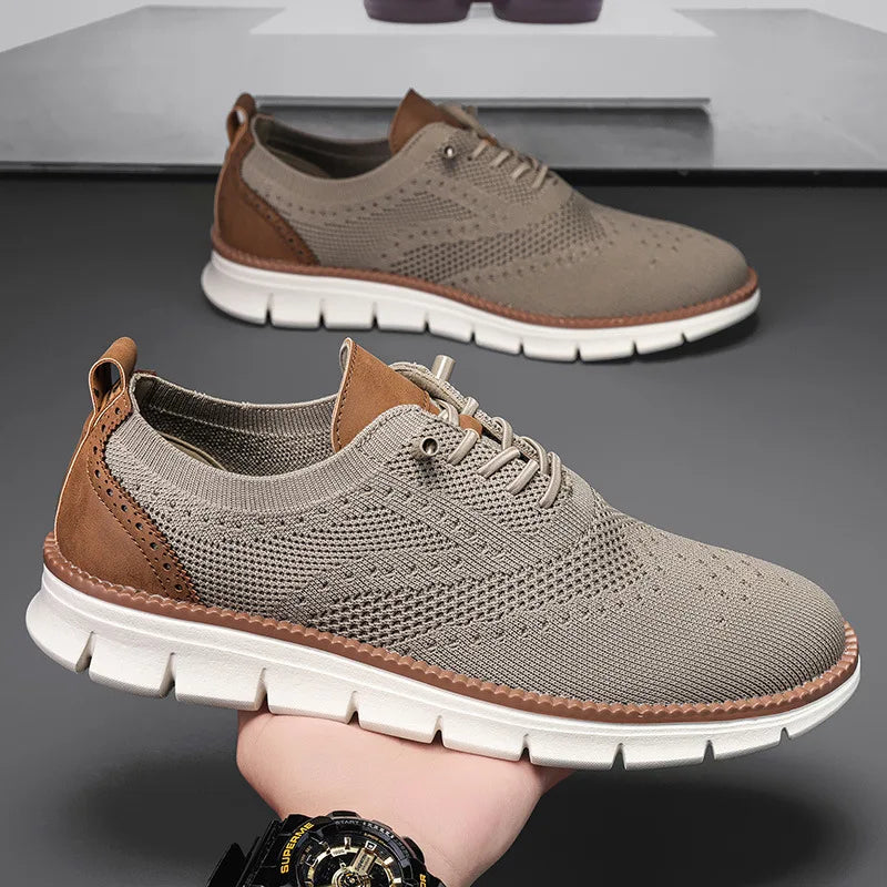 Men Casual Shoes Breeze Stylish Oxfords | Minimalist Streetwear | Craftklart