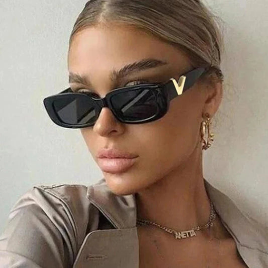 Fashion Cat Eye Sunglasses Luxury V Sun Glasses | Minimalist Streetwear | Craftklart