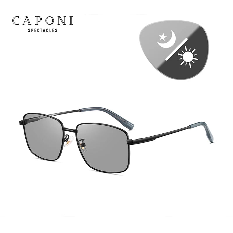 Men's Photochromic Polarized Sunglasses Bs8086 | Minimalist Streetwear | Craftklart