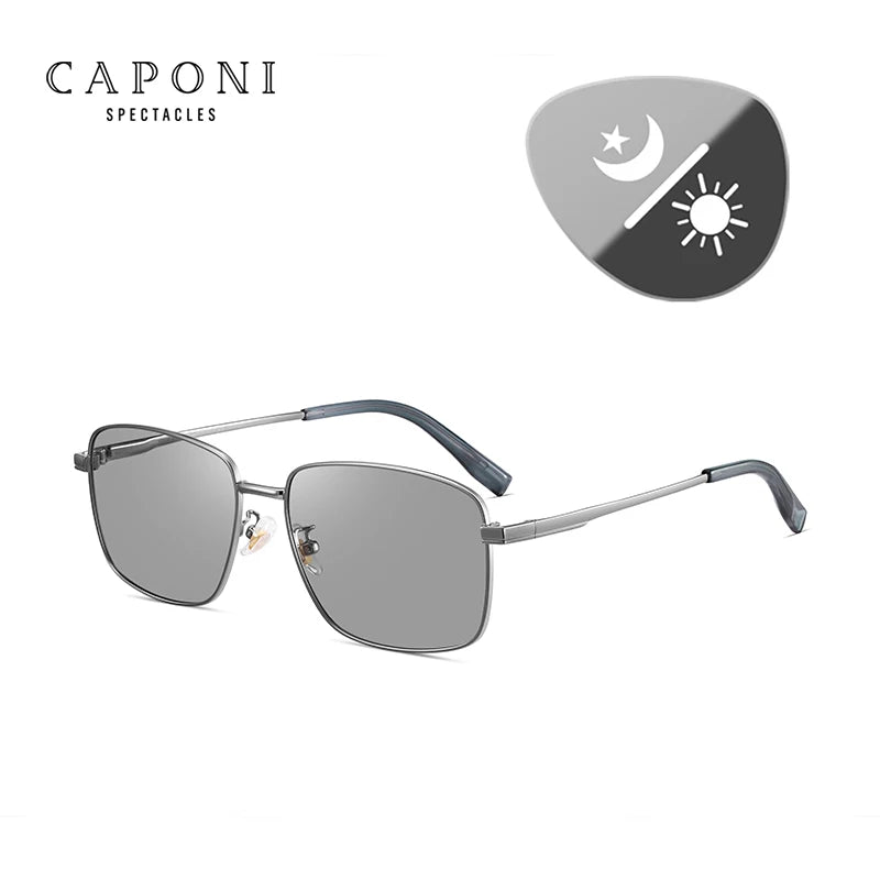 Men's Photochromic Polarized Sunglasses Bs8086 | Minimalist Streetwear | Craftklart