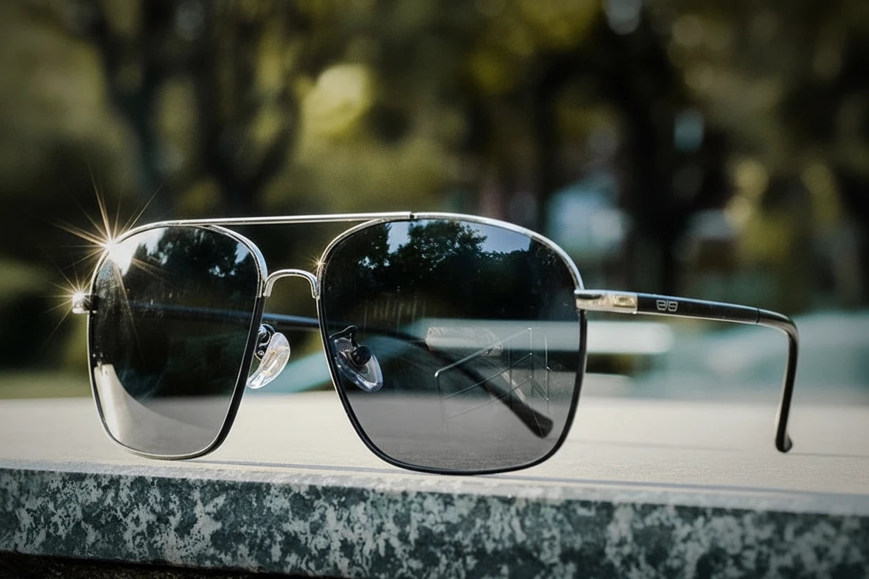 Men's Photochromic Square Sunglasses Bs8174 | Minimalist Streetwear | Craftklart
