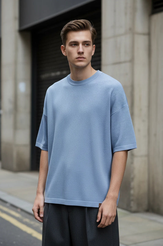 Black Craftklart Dropship men's cotton T-shirt with crew neck and short sleeves, comfortable and stylish casual wear.