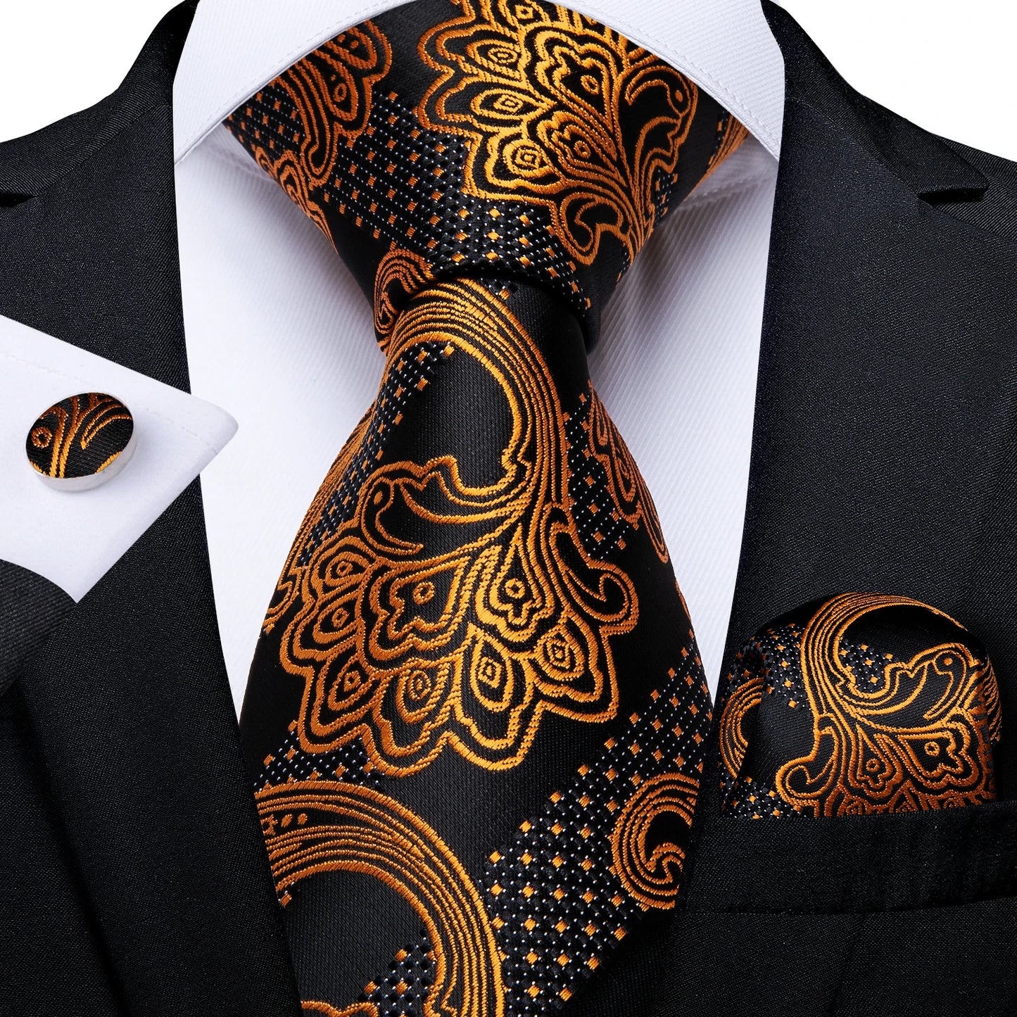 Modern urban gentleman tie accessory by Craftklart Dropship, featuring stylish design and versatile look for formal attire.