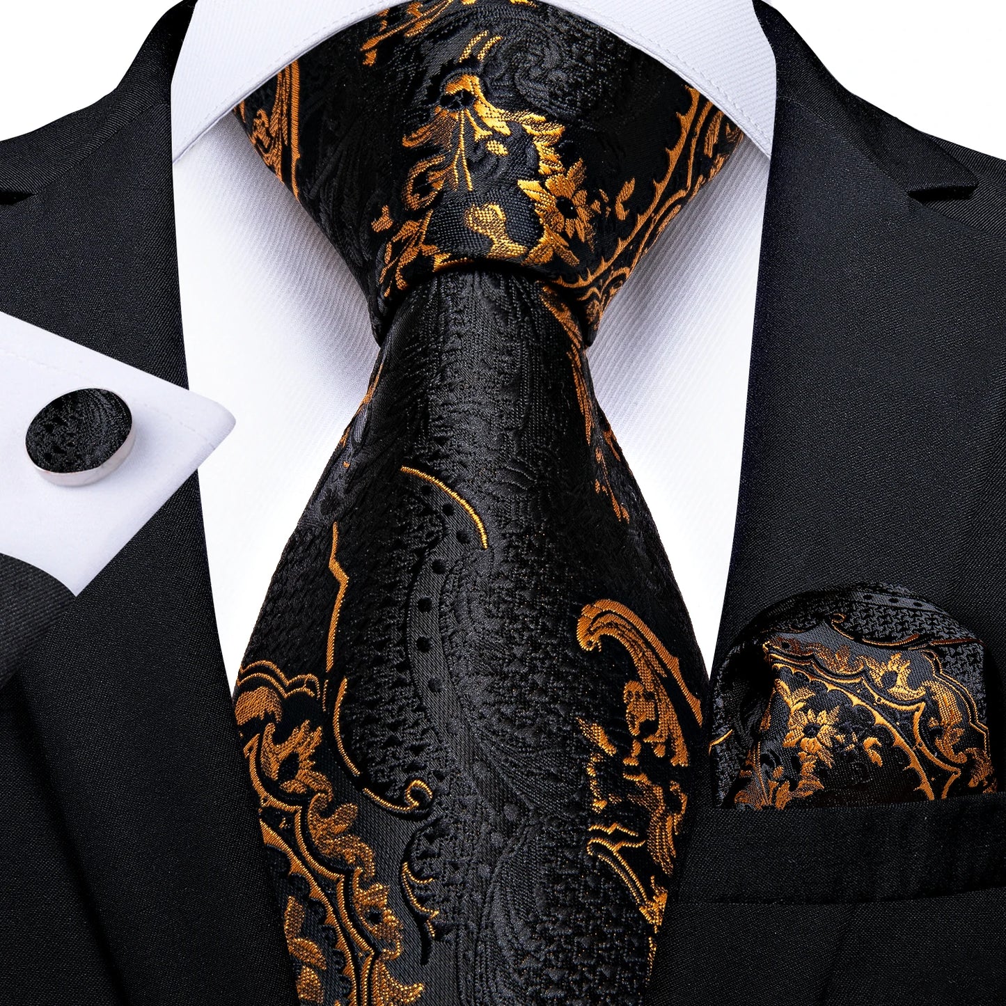 Modern urban gentleman tie accessory in navy with subtle pattern, crafted by Craftklart Dropship, perfect for stylish formal wear.