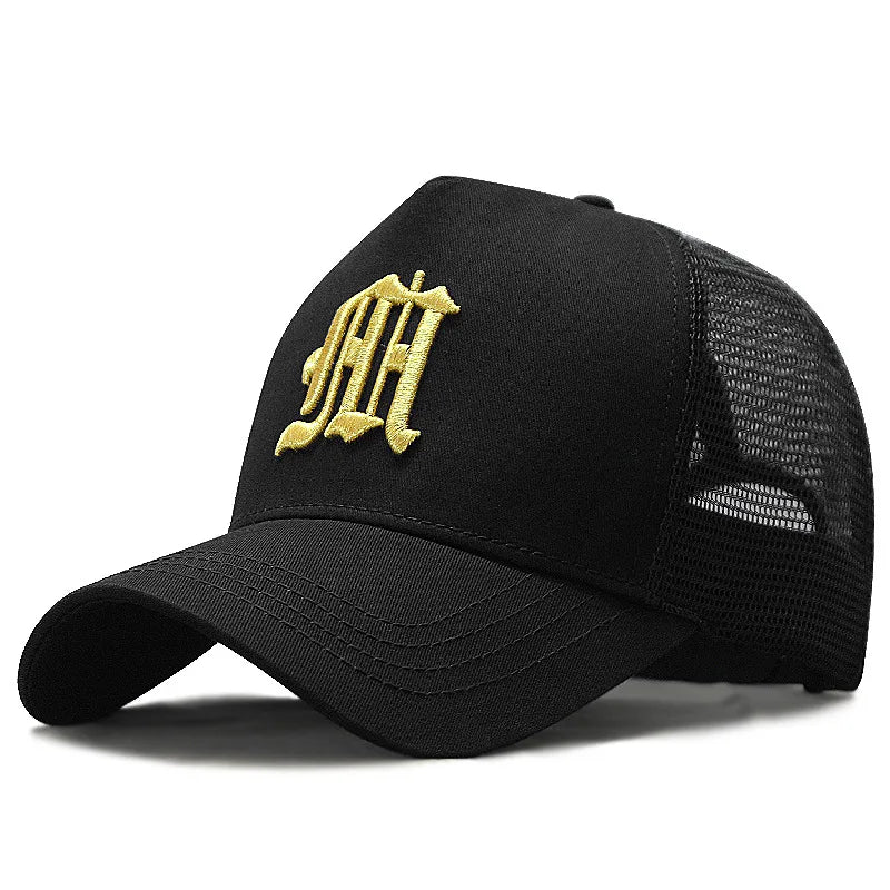 Black Craftklart snapback baseball cap with 3D embroidery, 100% cotton, adjustable fit, stylish trucker hat for men and women.