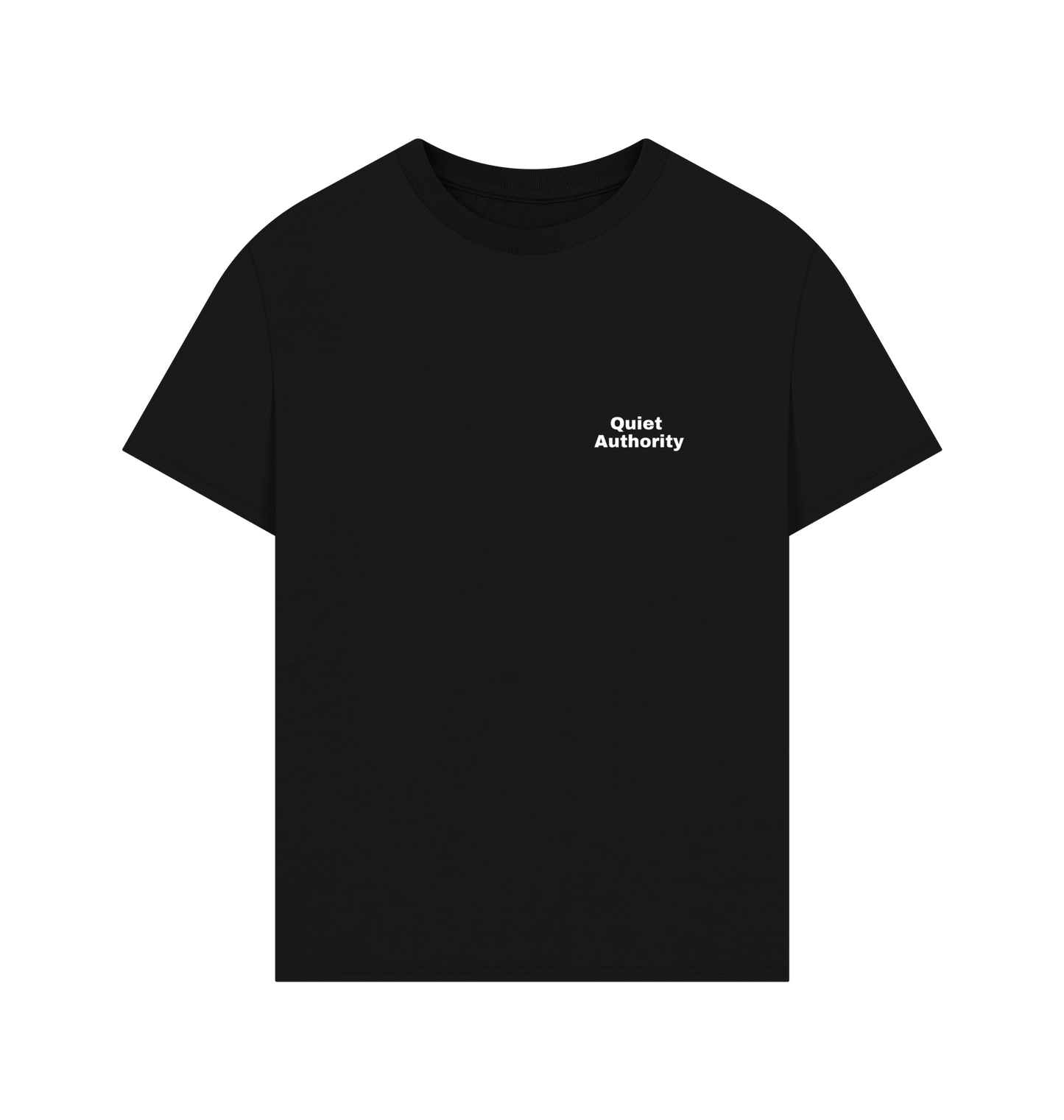 Quiet Authority Oversized Tee – Shadow Black | Minimalist Streetwear | Craftklart