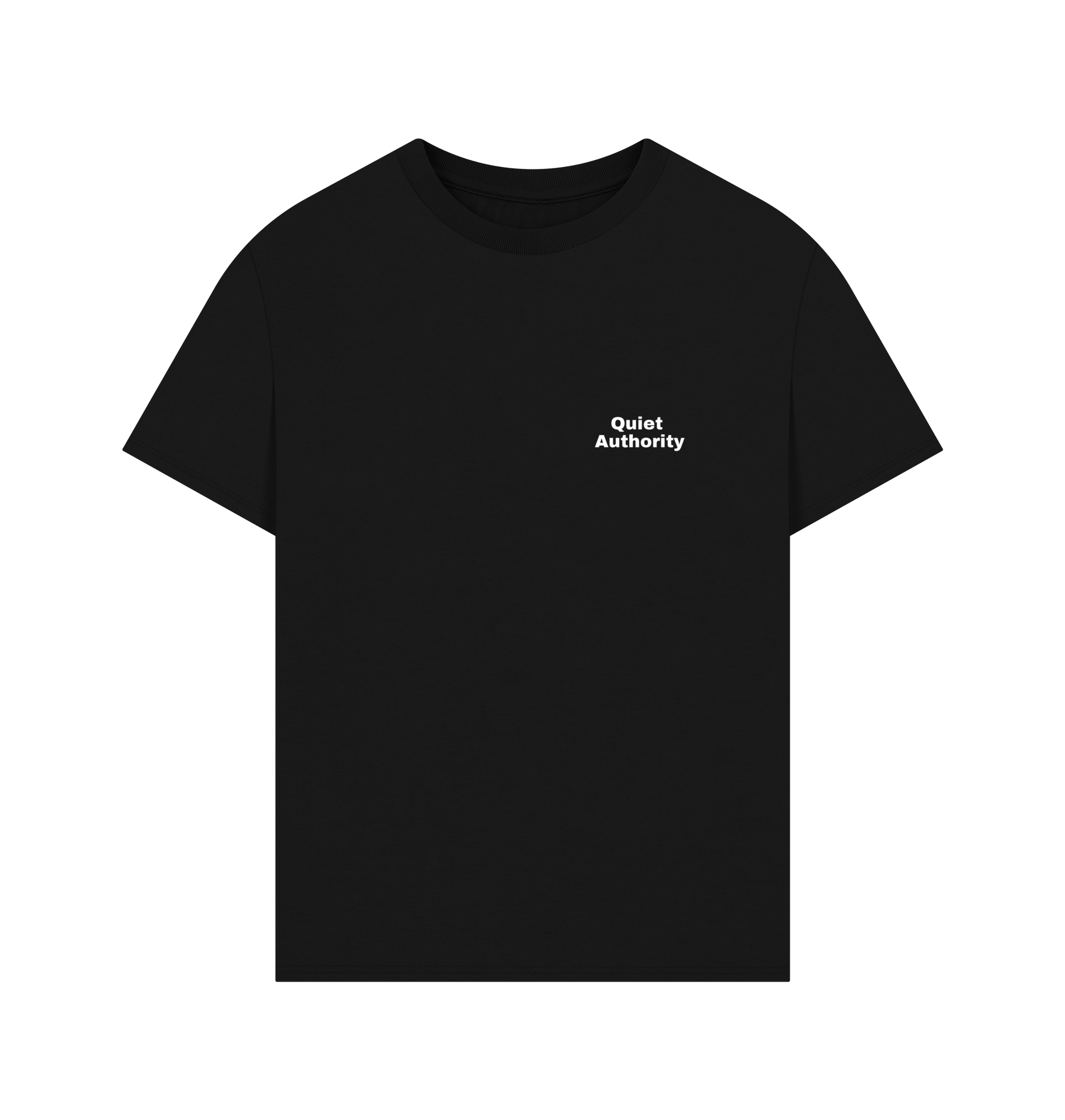 Quiet Authority Oversized Tee – Shadow Black | Minimalist Streetwear | Craftklart