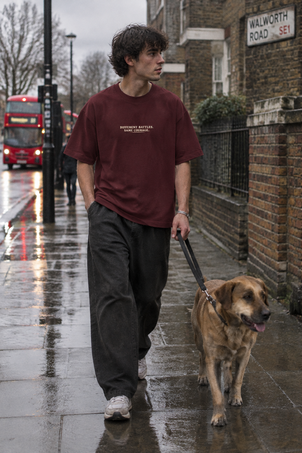 War Dogs Oversized Cotton T-Shirt