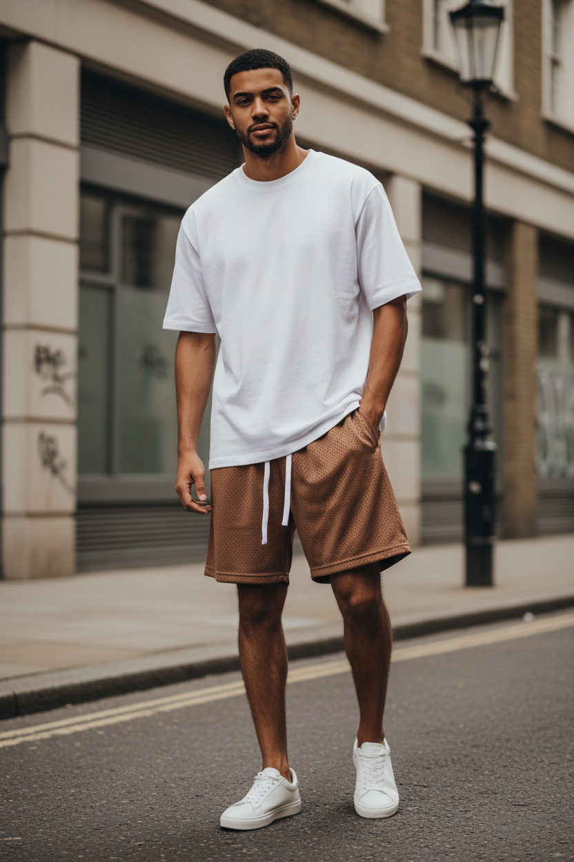Mesh Drawstring Shorts — Craftklart