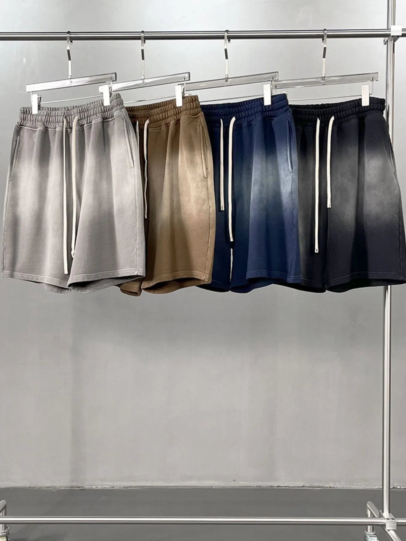 Men's Drawstring Casual Shorts - Premium Shorts from Trendsi - Just $39.85! Shop now at Craftklart.store