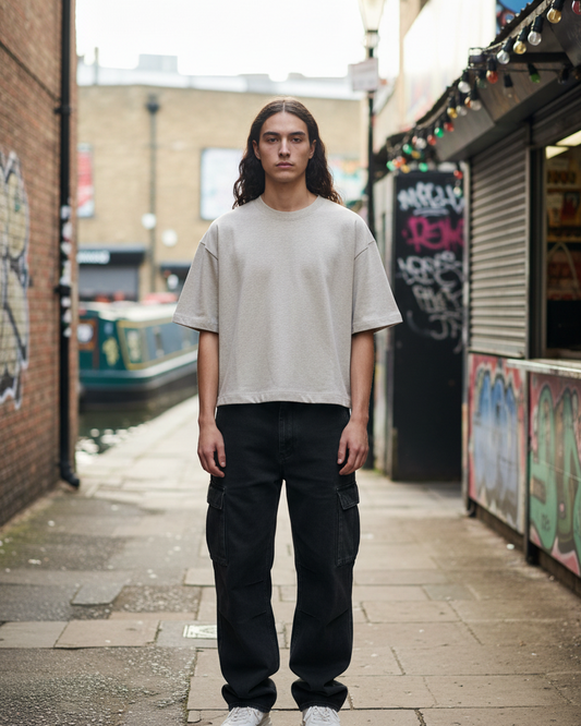 Craftklart Heavyweight Boxy T-Shirt — Oversized Drop Shoulder