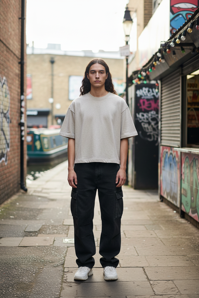 Craftklart Heavyweight Boxy T-Shirt — Oversized Drop Shoulder
