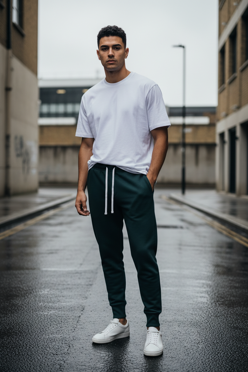 Men's Urban Tapered Joggers — Structured Streetwear