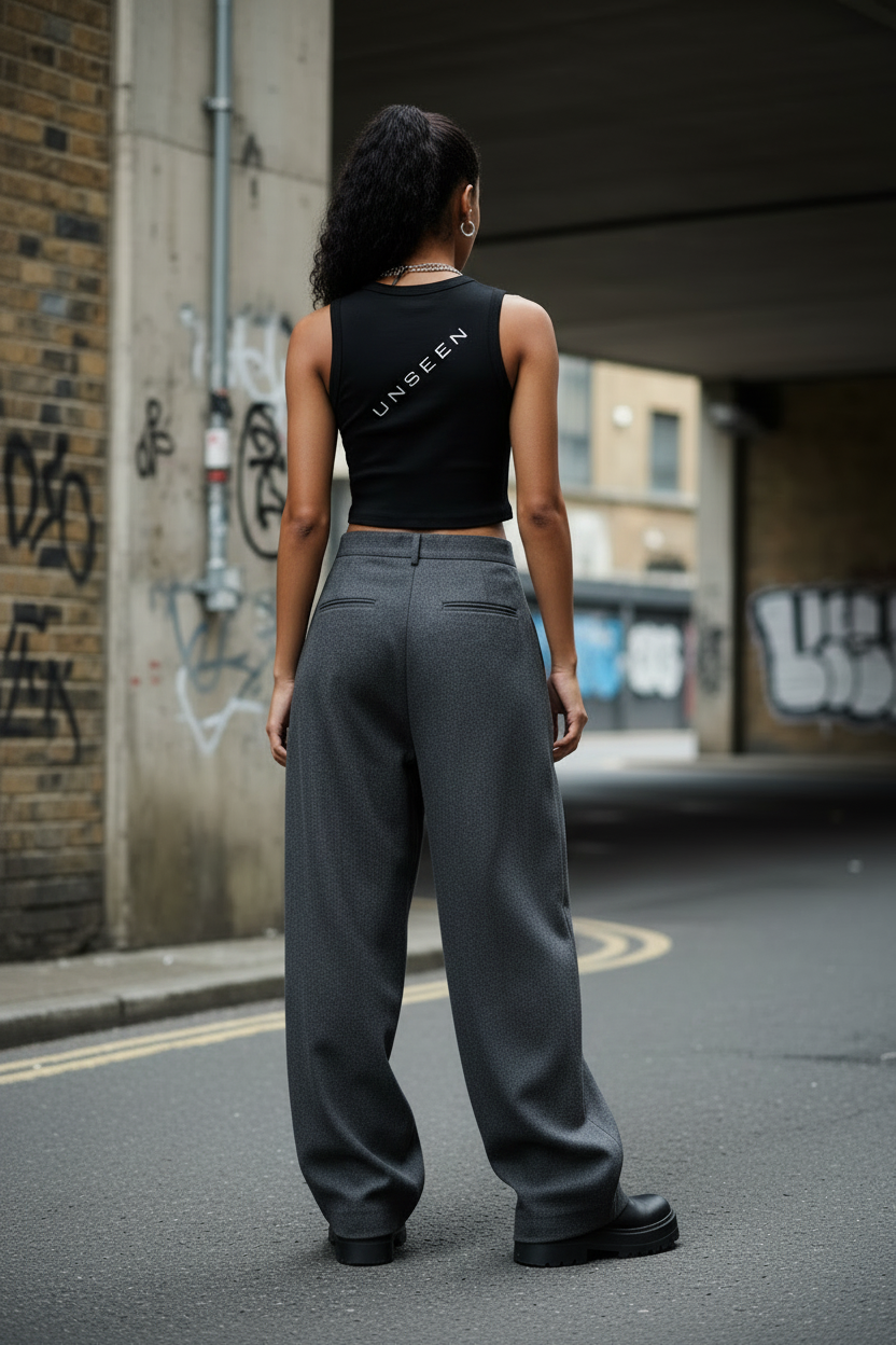 Women's Tight Crewneck Crop Tank Top