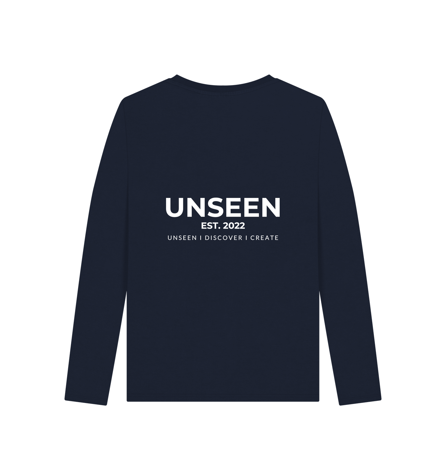 CKL Unseen Ladies long sleeve printed T-shirt with stylish graphic design, soft fabric, and comfortable fit.