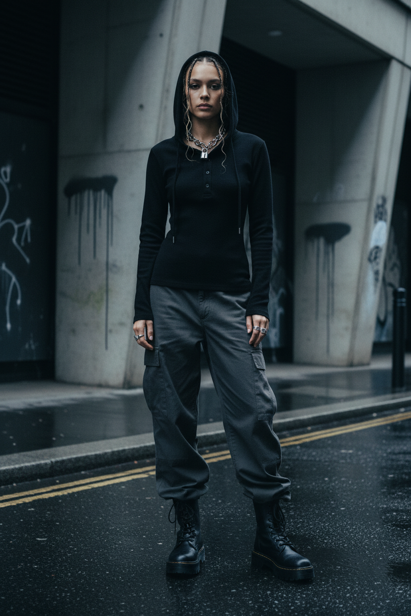 Half-Button Slim T-Shirt – Women's