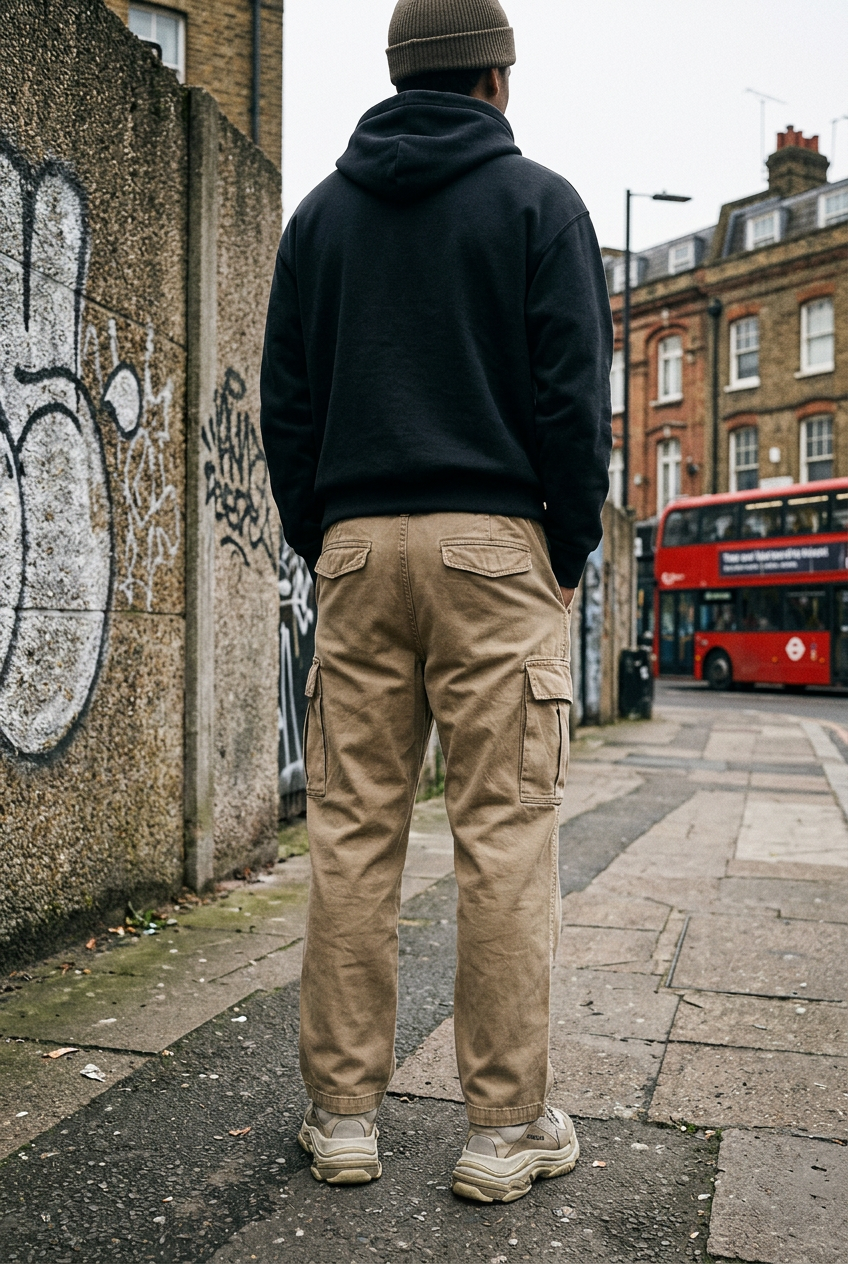 Cityline Cotton Cargo Trousers