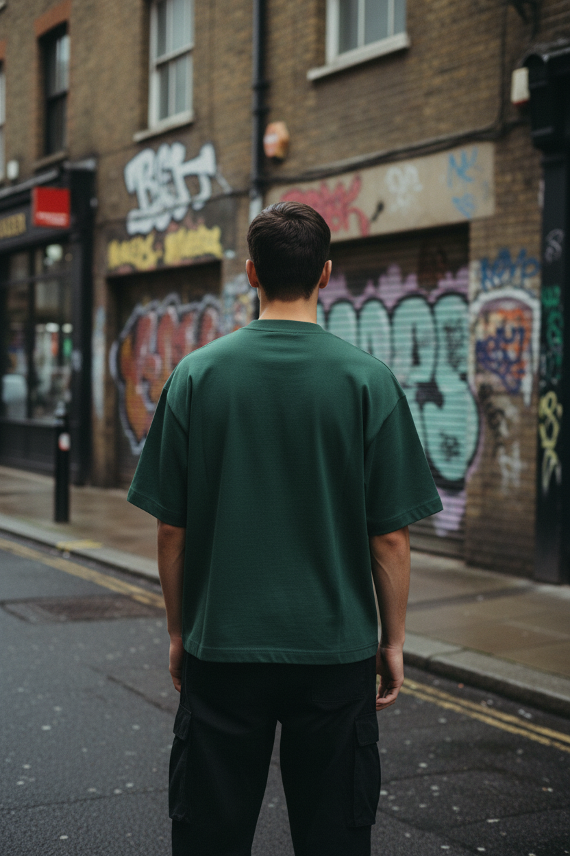 Craftklart Heavyweight Boxy T-Shirt — Oversized Drop Shoulder