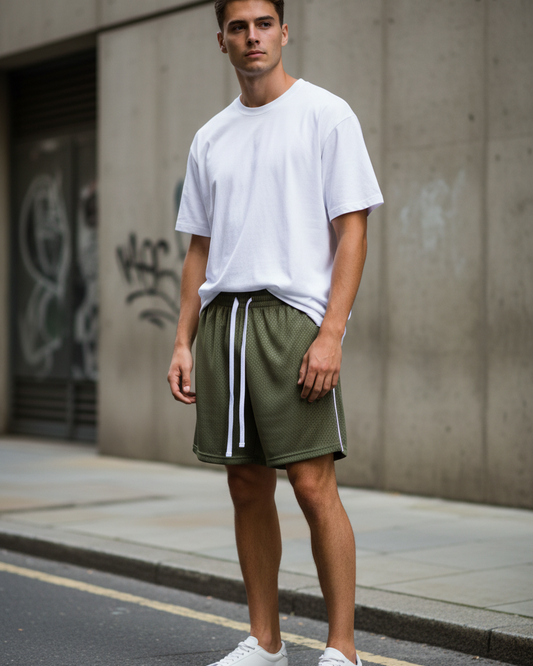 Mesh Drawstring Shorts — Craftklart