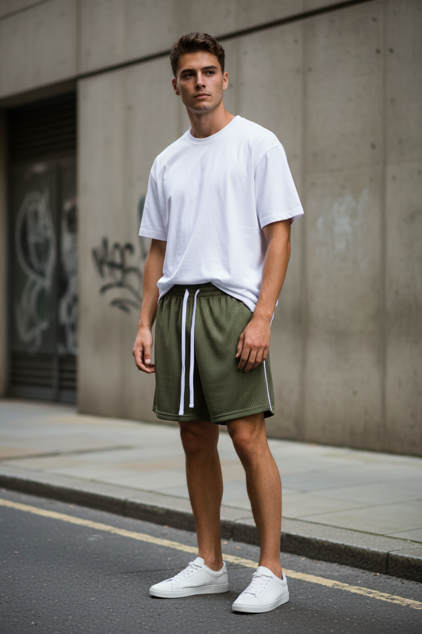 Mesh Drawstring Shorts — Craftklart