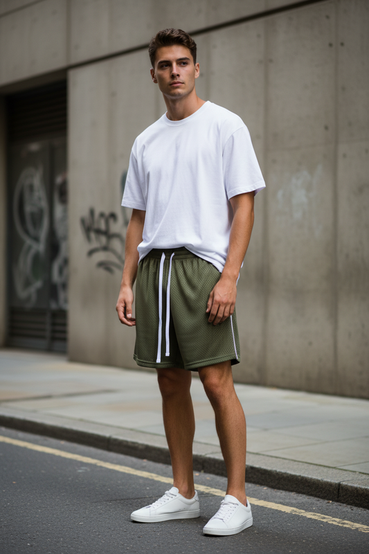 Mesh Drawstring Shorts — Craftklart