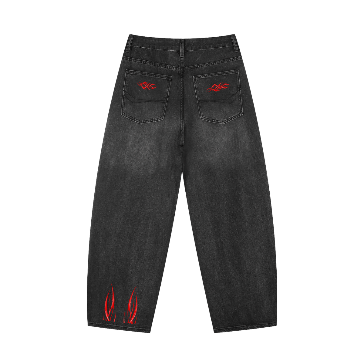 Men's Sunfade Vintage Wash Barrel Leg Jeans