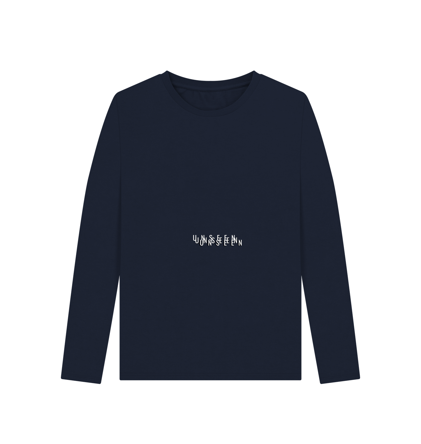 CKL Unseen Ladies Long Sleeve Tee with printed design, showcasing the stylish long sleeve T-shirt on a clean background.