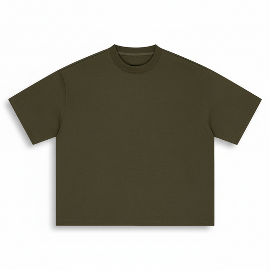Heavyweight Boxy Tee — Pure Cotton Essential