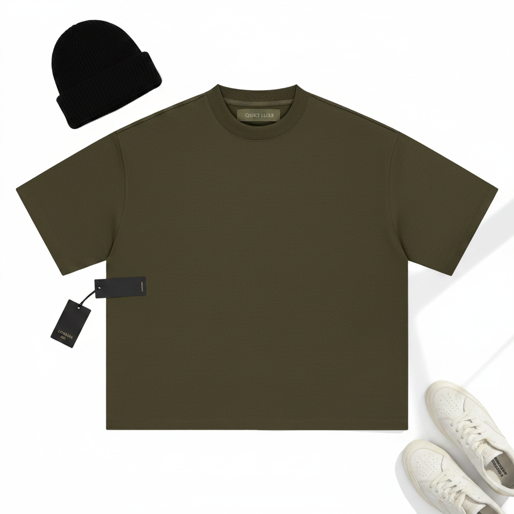 Heavyweight Boxy Oversized T-Shirt – 400GSM Unisex