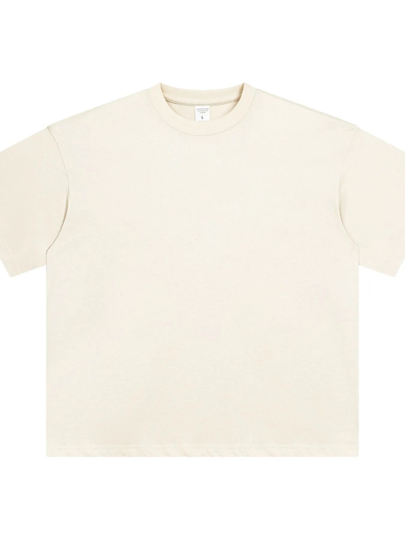 Men's Oversized Casual Round Neck T-Shirt - Premium T-Shirt from Trendsi - Just $23.19! Shop now at Craftklart.store