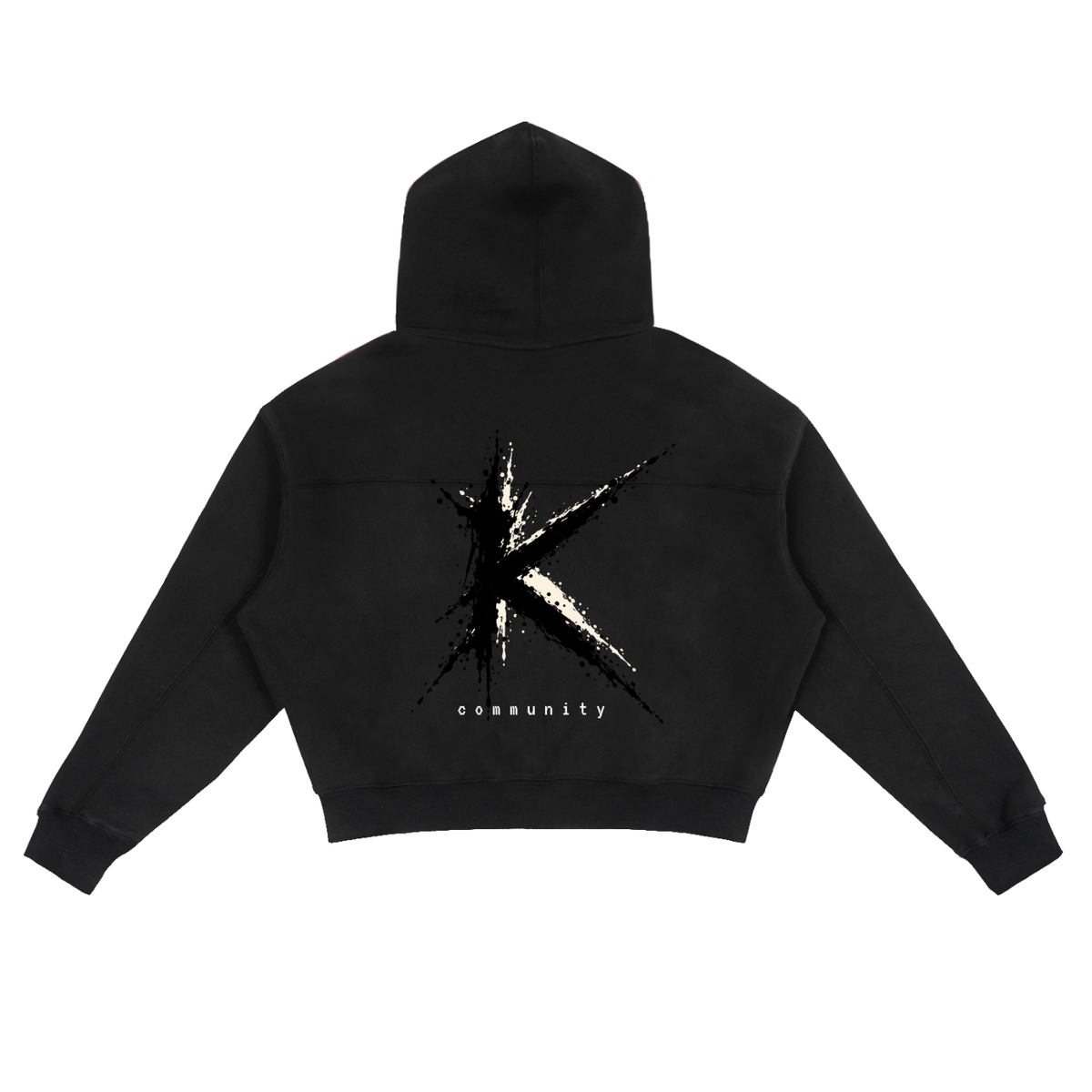 Fleece Zip-Up Boxy HoodieK Community