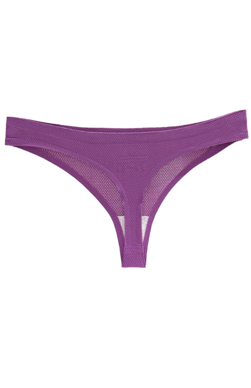 Women's Mesh Breathable Comfort Seamless Thongs - Premium Women's Underwear from kakaclo - Just $4.89! Shop now at Craftklart.store