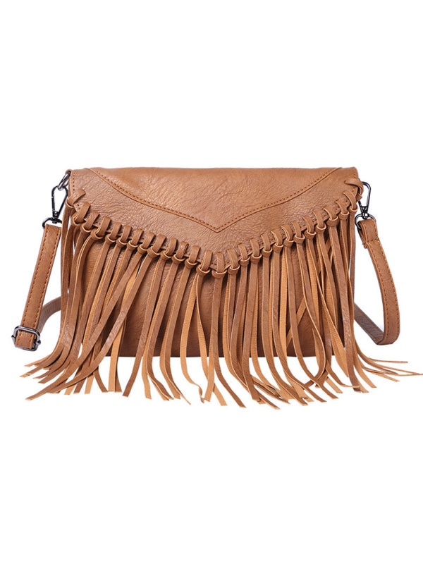 New Envelope Tassel Bag Ladies Shoulder Messenger Bag - Craftklart.store