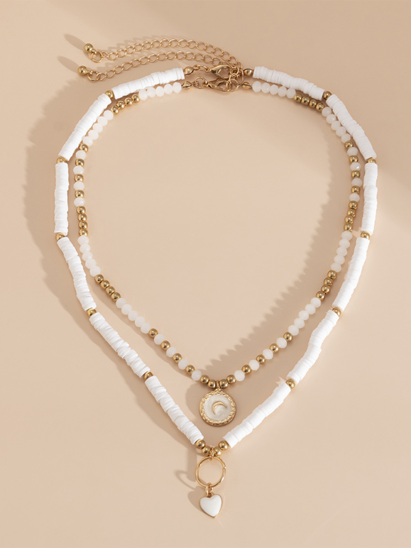 Bohemian Retro Temperament Soft Clay Necklace - Premium Necklace from Craftklart Dropship - Just $9.50! Shop now at Craftklart.store
