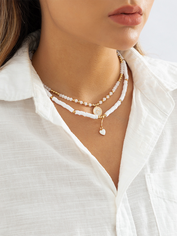 Bohemian Retro Temperament Soft Clay Necklace - Premium Necklace from Craftklart Dropship - Just $9.50! Shop now at Craftklart.store