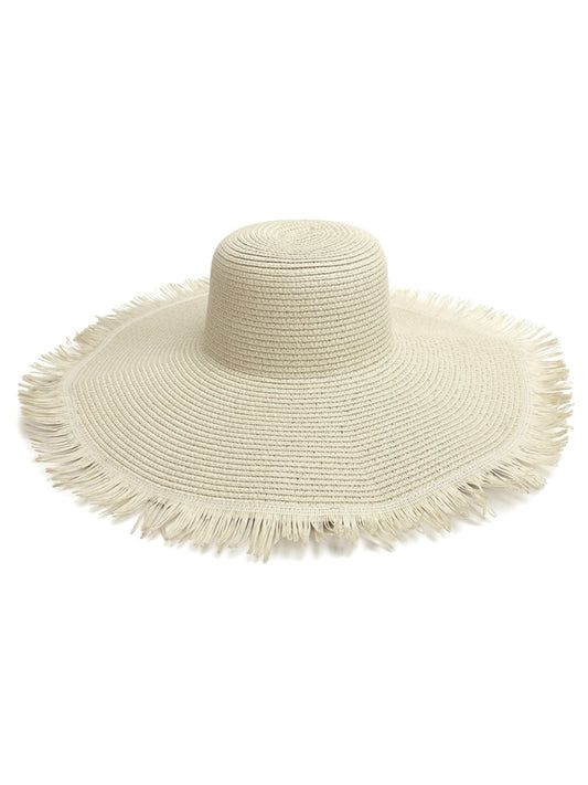Women's Outdoor Large Brim Beach Hat - Premium Hats from Craftklart Dropship - Just $4.99! Shop now at Craftklart.store