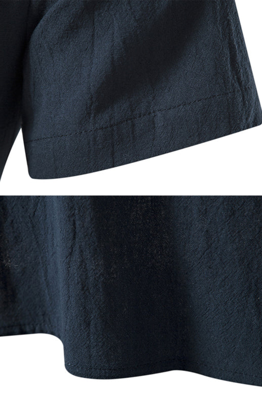 Men's Spring/Summer Fashion Solid Color Hooded Short Sleeve T-Shirt Top - Premium Hoodie from kakaclo - Just $15.18! Shop now at Craftklart.store