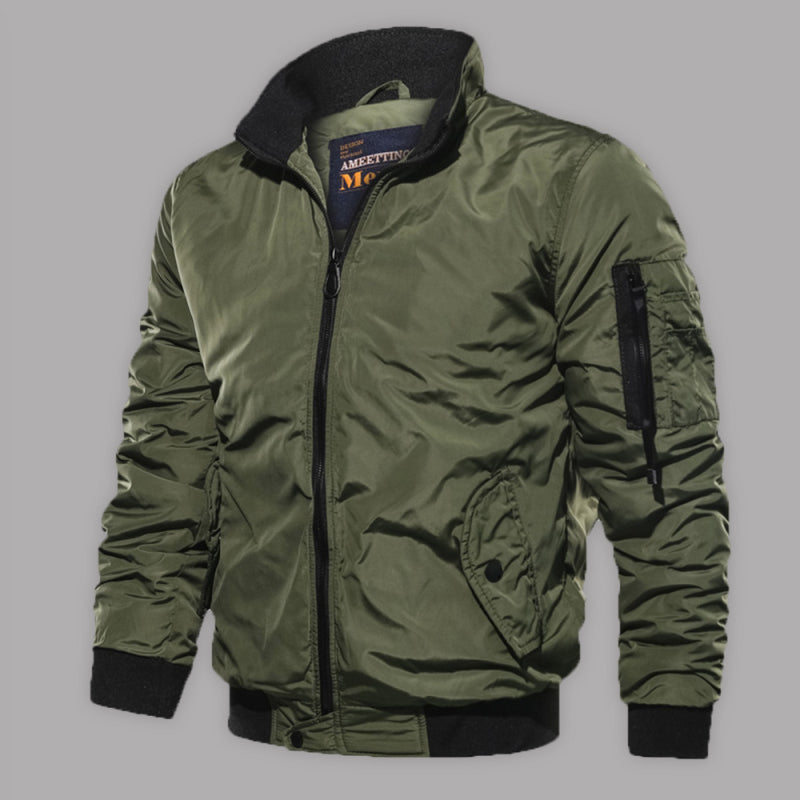 Men's Urban Styled Bomber Jacket - Premium Jacket from kakaclo - Just $18.95! Shop now at Craftklart.store