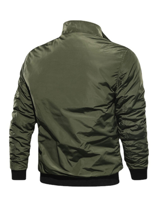 Men's Urban Styled Bomber Jacket - Premium Jacket from kakaclo - Just $18.95! Shop now at Craftklart.store