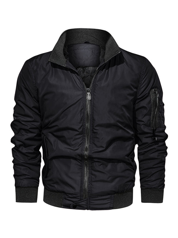 Men's Urban Styled Bomber Jacket - Premium Jacket from kakaclo - Just $18.95! Shop now at Craftklart.store