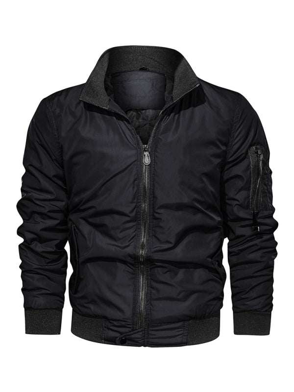 Men's Urban Styled Bomber Jacket - Premium Jacket from kakaclo - Just $18.95! Shop now at Craftklart.store
