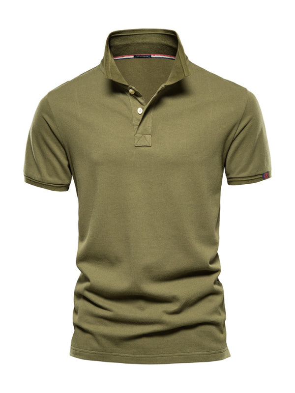 Men's Lapel Casual Short-Sleeved POLO Shirt - Premium Polo Shirt from kakaclo - Just $16.54! Shop now at Craftklart.store