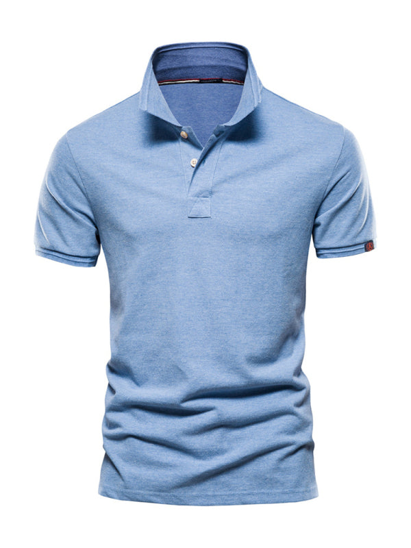 Men's Lapel Casual Short-Sleeved POLO Shirt - Premium Polo Shirt from kakaclo - Just $16.54! Shop now at Craftklart.store