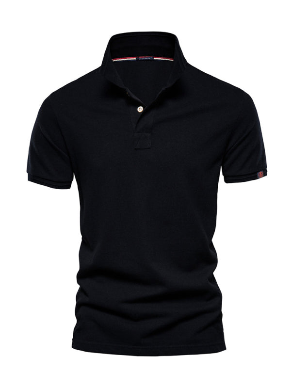 Men's Lapel Casual Short-Sleeved POLO Shirt - Premium Polo Shirt from kakaclo - Just $16.54! Shop now at Craftklart.store