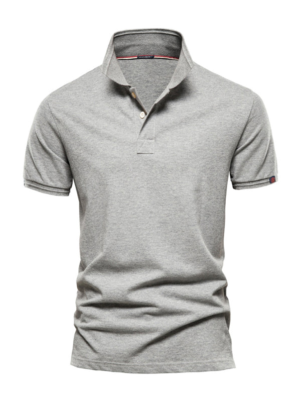 Men's Lapel Casual Short-Sleeved POLO Shirt - Premium Polo Shirt from kakaclo - Just $16.54! Shop now at Craftklart.store