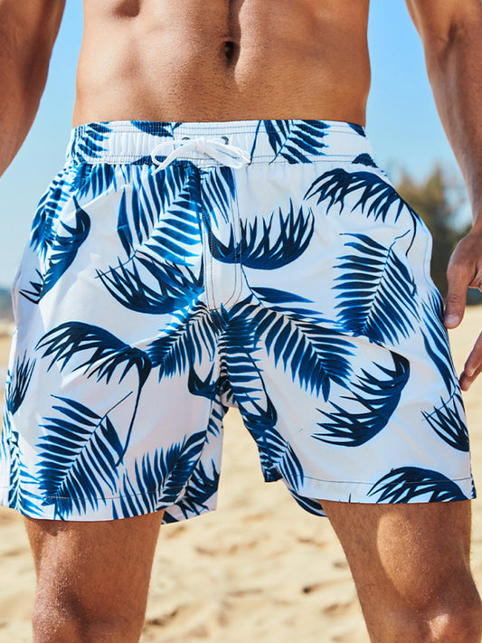 New Arrival Men's Seaside Travel Casual Shorts Sports Surfing Swimming Trunks Casual Cropped Pants - Premium Shorts from kakaclo - Just $13.63! Shop now at Craftklart.store