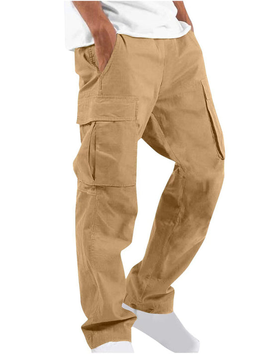 Men's new loose school bag workwear casual trousers - Premium Cargo Pants from kakaclo - Just $15.95! Shop now at Craftklart.store