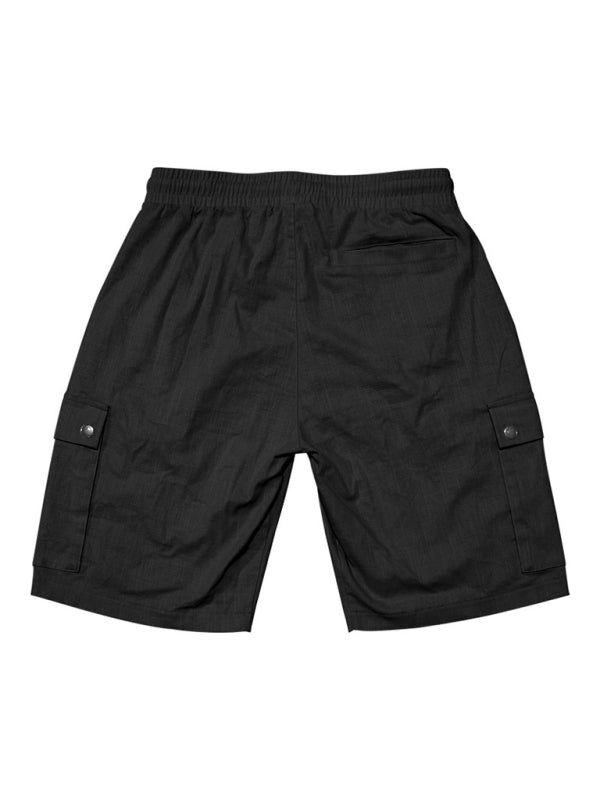 Casual Men's Slim Drawstring Shorts Thin Quarter Pants Cargo Shorts - Premium Cargo Shorts from Craftklart Dropship - Just $13.96! Shop now at Craftklart.store