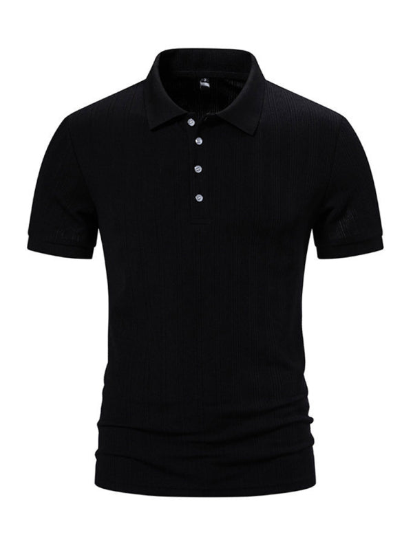 Men's New Casual Pit Lapel POLO Shirt - Premium Polo Shirt from Craftklart Dropship - Just $17.46! Shop now at Craftklart.store