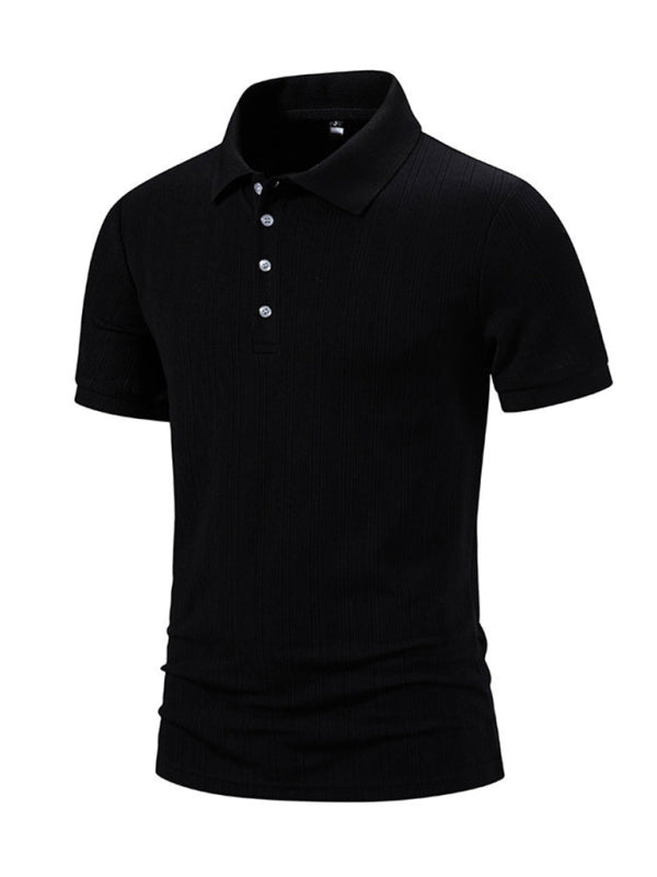 Men's New Casual Pit Lapel POLO Shirt - Premium Polo Shirt from Craftklart Dropship - Just $17.46! Shop now at Craftklart.store